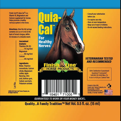 Finish Line Quia-Cal Paste Syringe