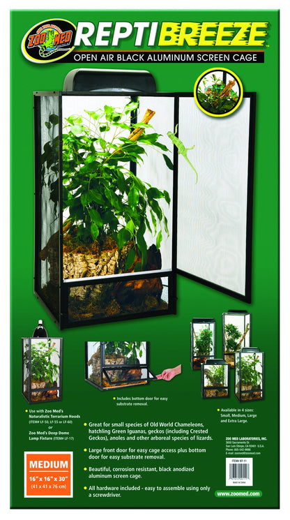 Zoo Med Reptibreeze Screen Cage SM