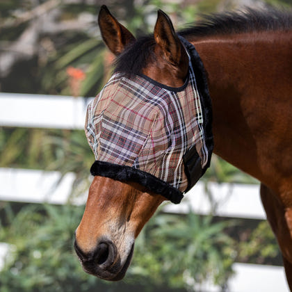 Kensington Fly Mask with Fleece Trim