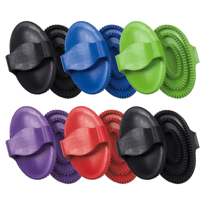 Tough1 Jr Rubber Curry Comb 12 Pack