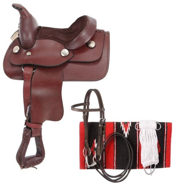King Series Mini Western Smooth Leather Sdl Pkg