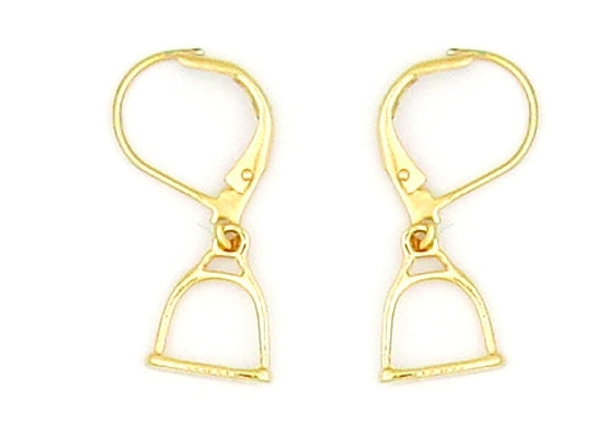 Finishing Touch Rearing Stirrup Earrings