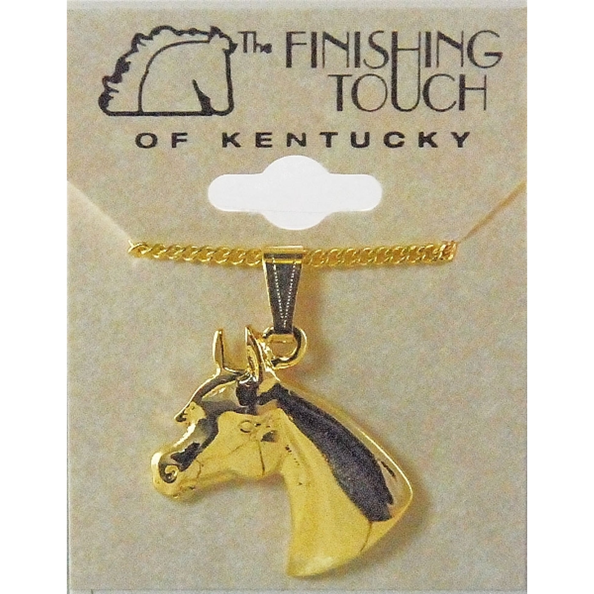Finishing Touch Polished Arabian Pendant Gold