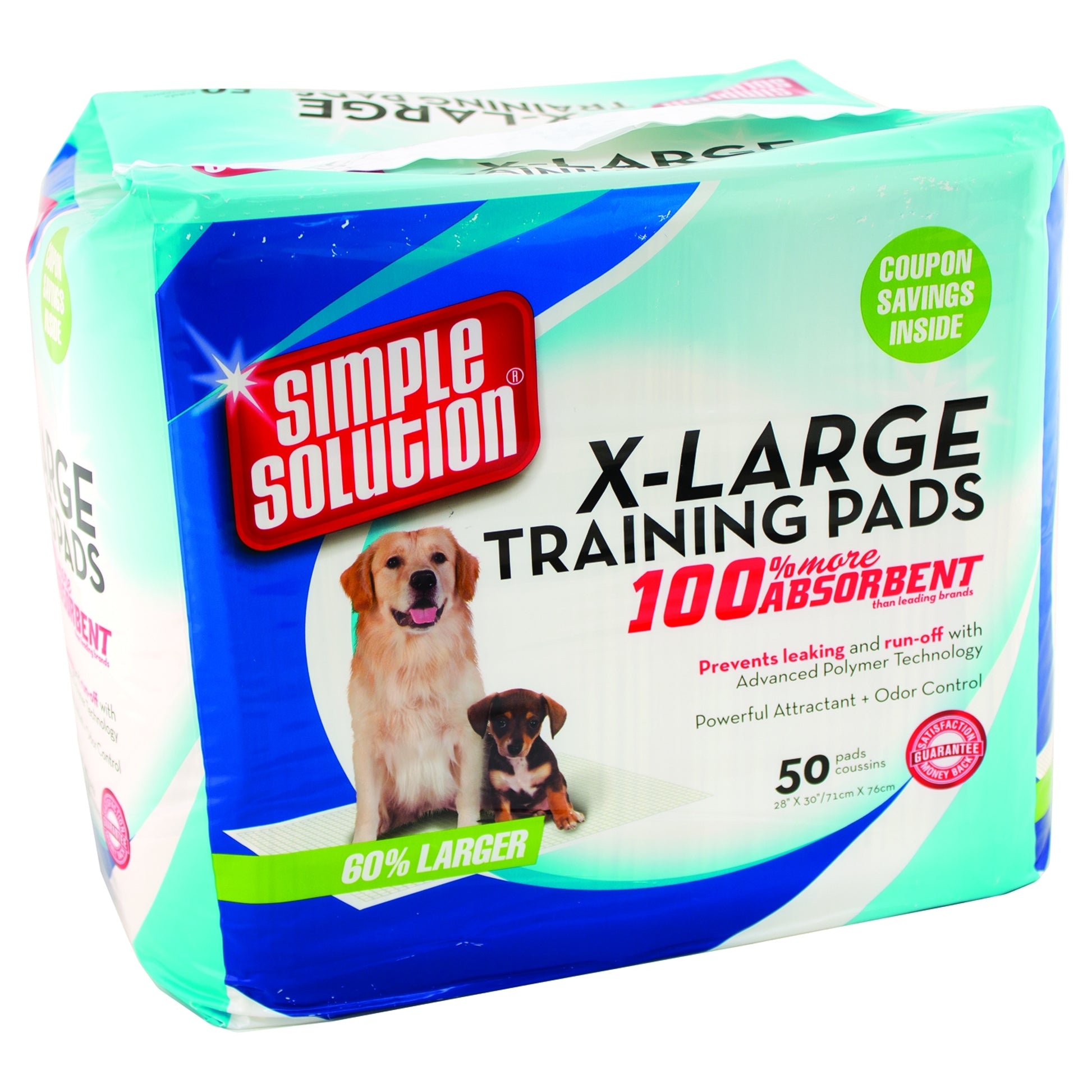Simple Solution Extra Large Training Pads 50 Pack