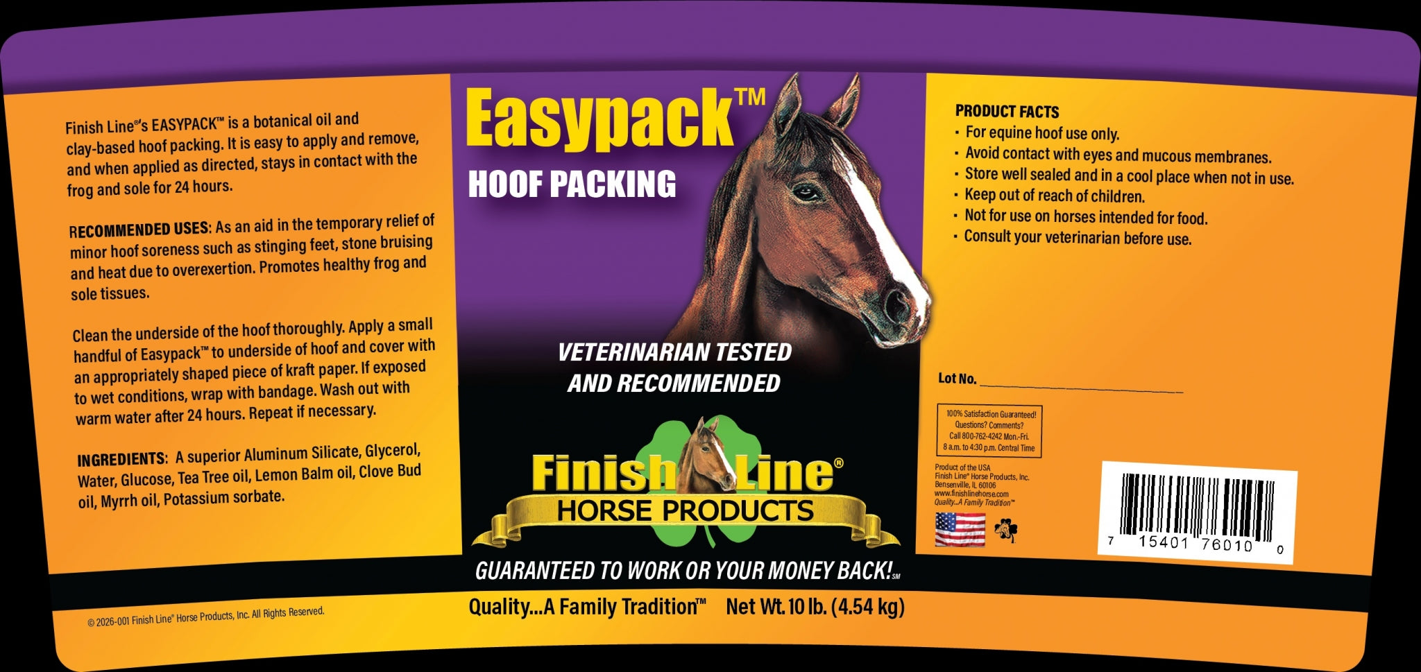 Finish Line Easypack Hoof Packing