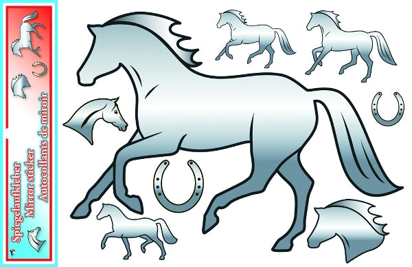 Mirror Horse Stickers