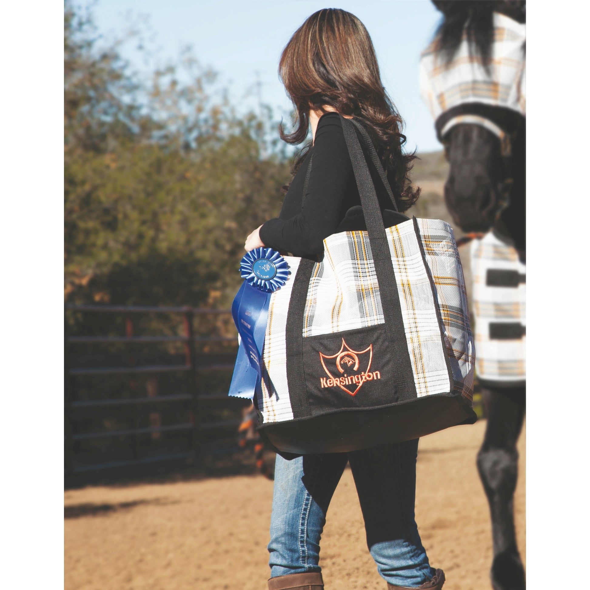 Kensington Large Mesh Tote Bag