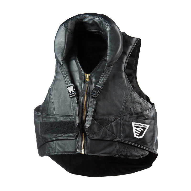 Phoenix Finalist Leather Protective Rodeo Vest