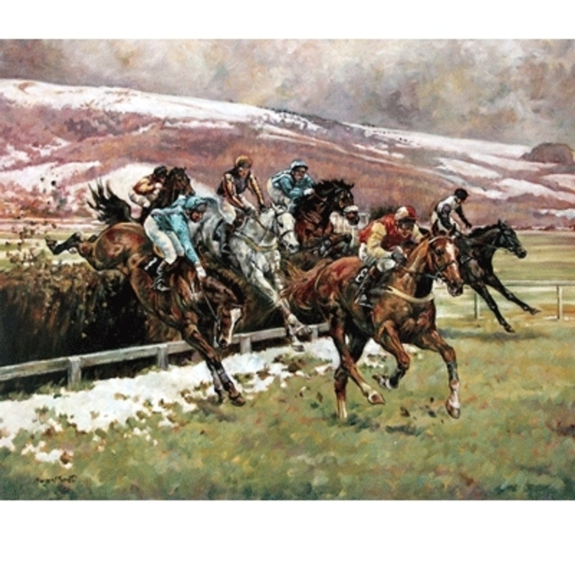 In the Snow Cheltenham By: Margaret Barratt