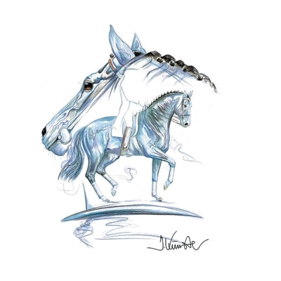 Blue Tango (Dressage) By: Jan Kunster, Matted