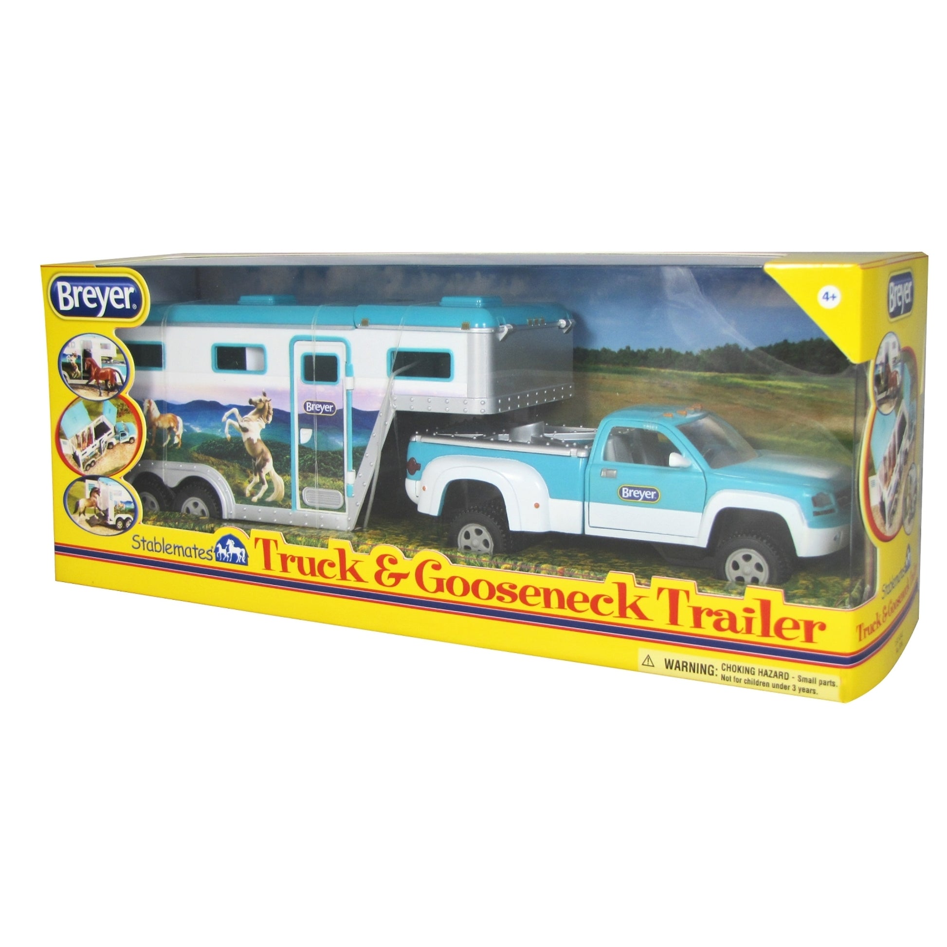 Breyer Stablemates Pick-Up Truck & Gooseneck Trailer