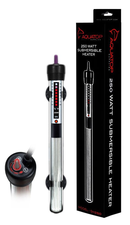 Aquatop Submersible Glass Aquarium Heater