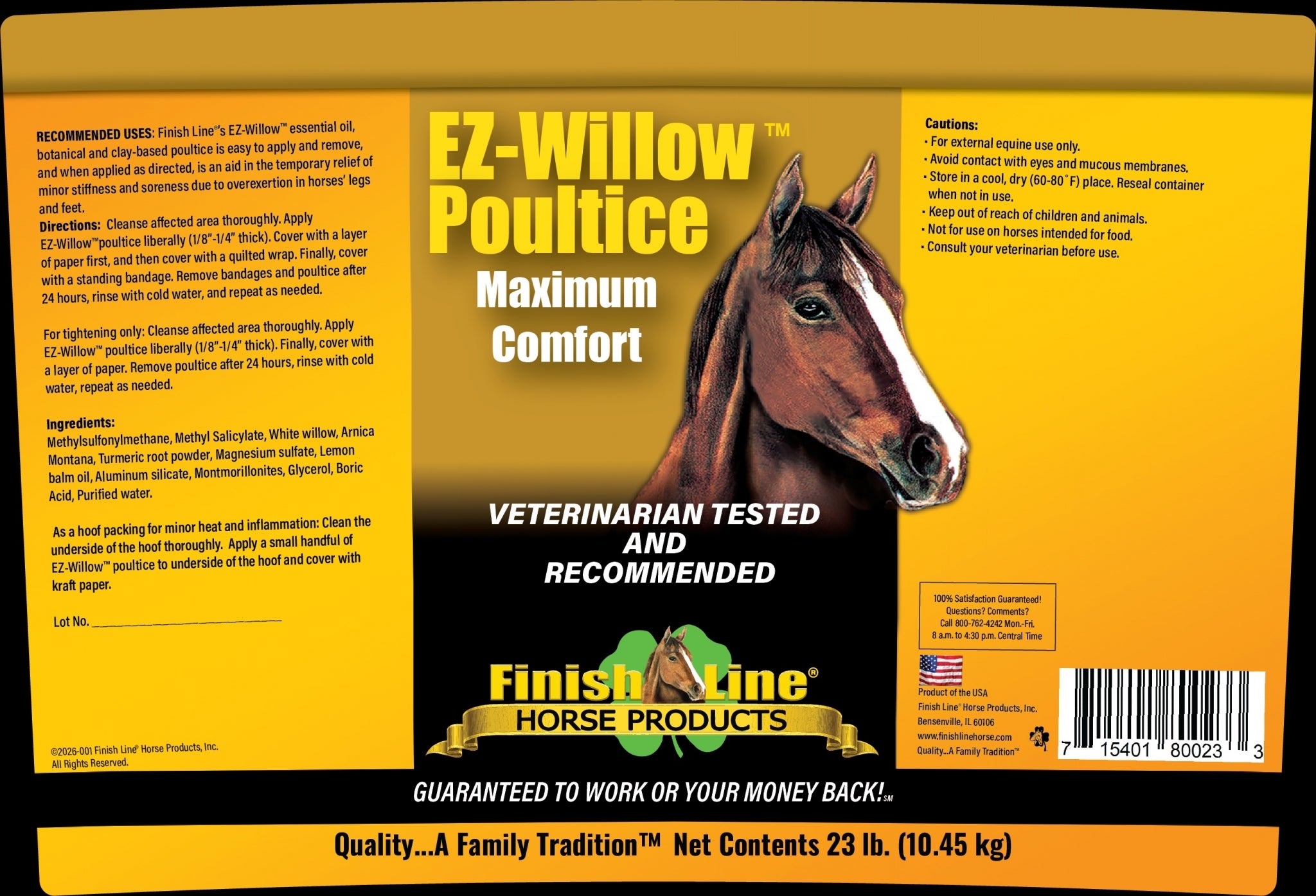 Finish Line EZ-Willow Poultice