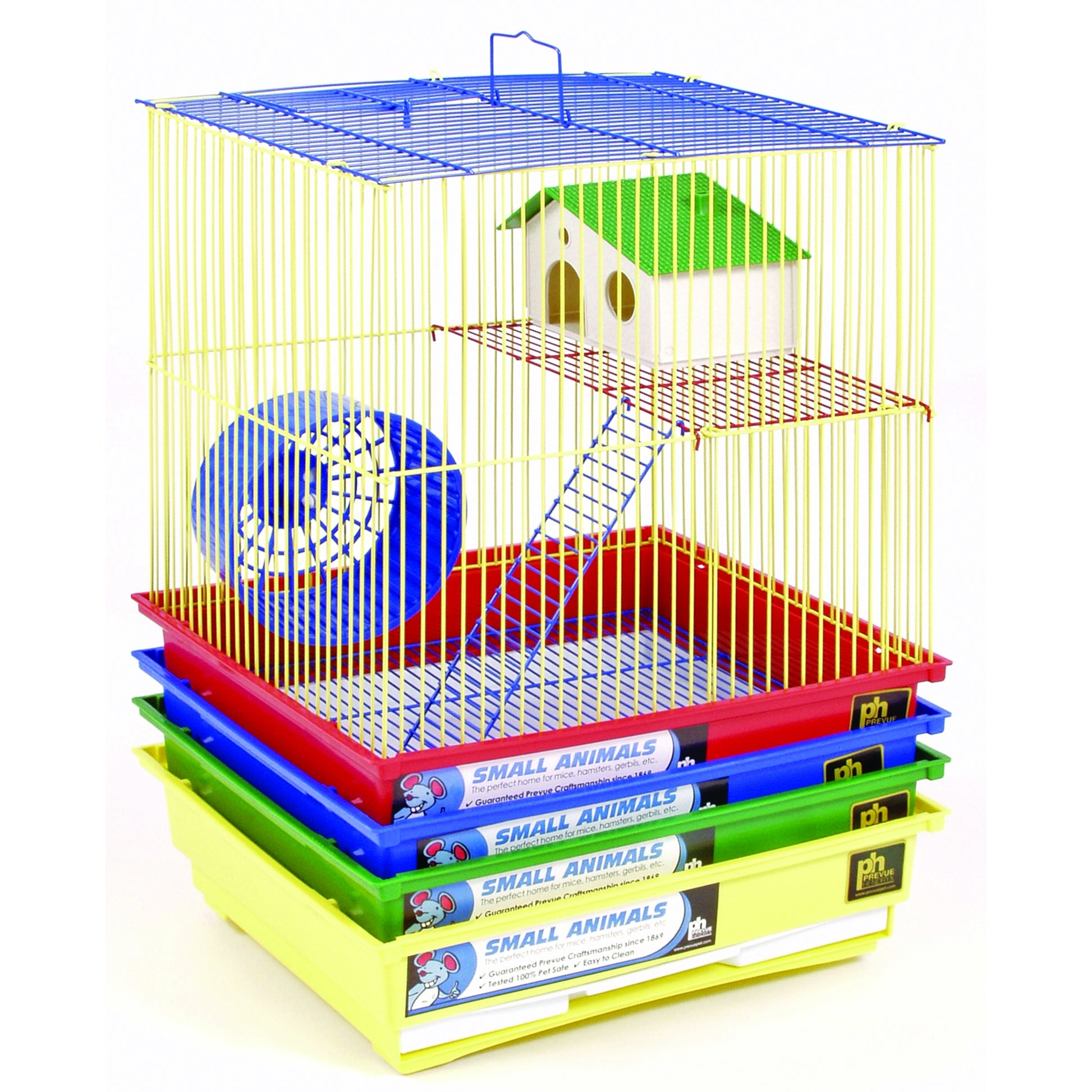 Prevue Hendryx 2Story Gerbil/Hamster Cage 14x11x15