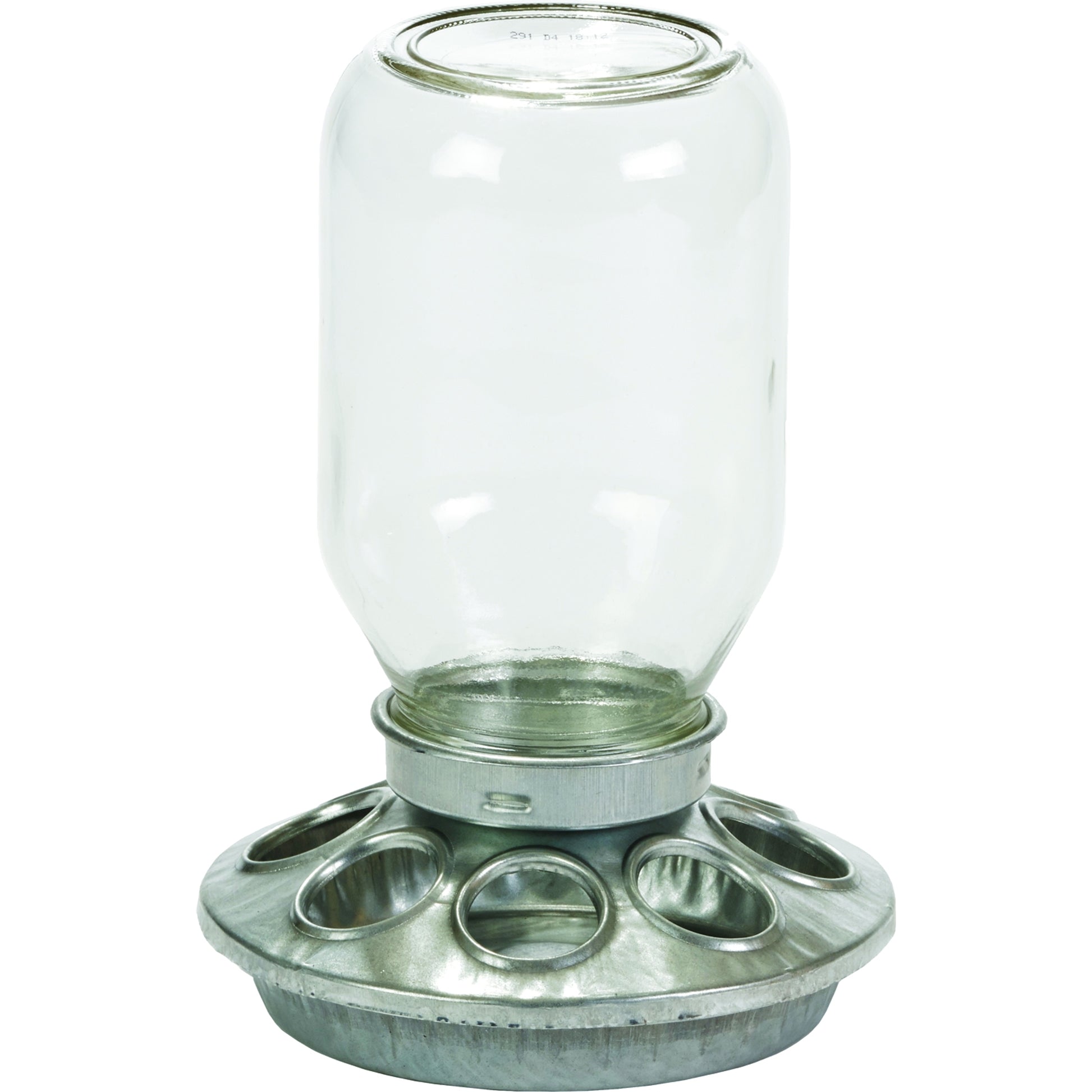 Mason Jar Baby Chick Feeder 1 Quart Clear
