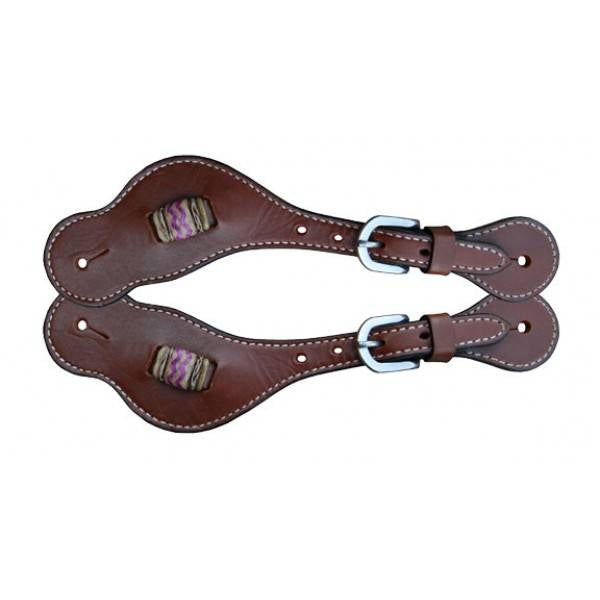 Turn-Two Laredo Shaped Spur Straps