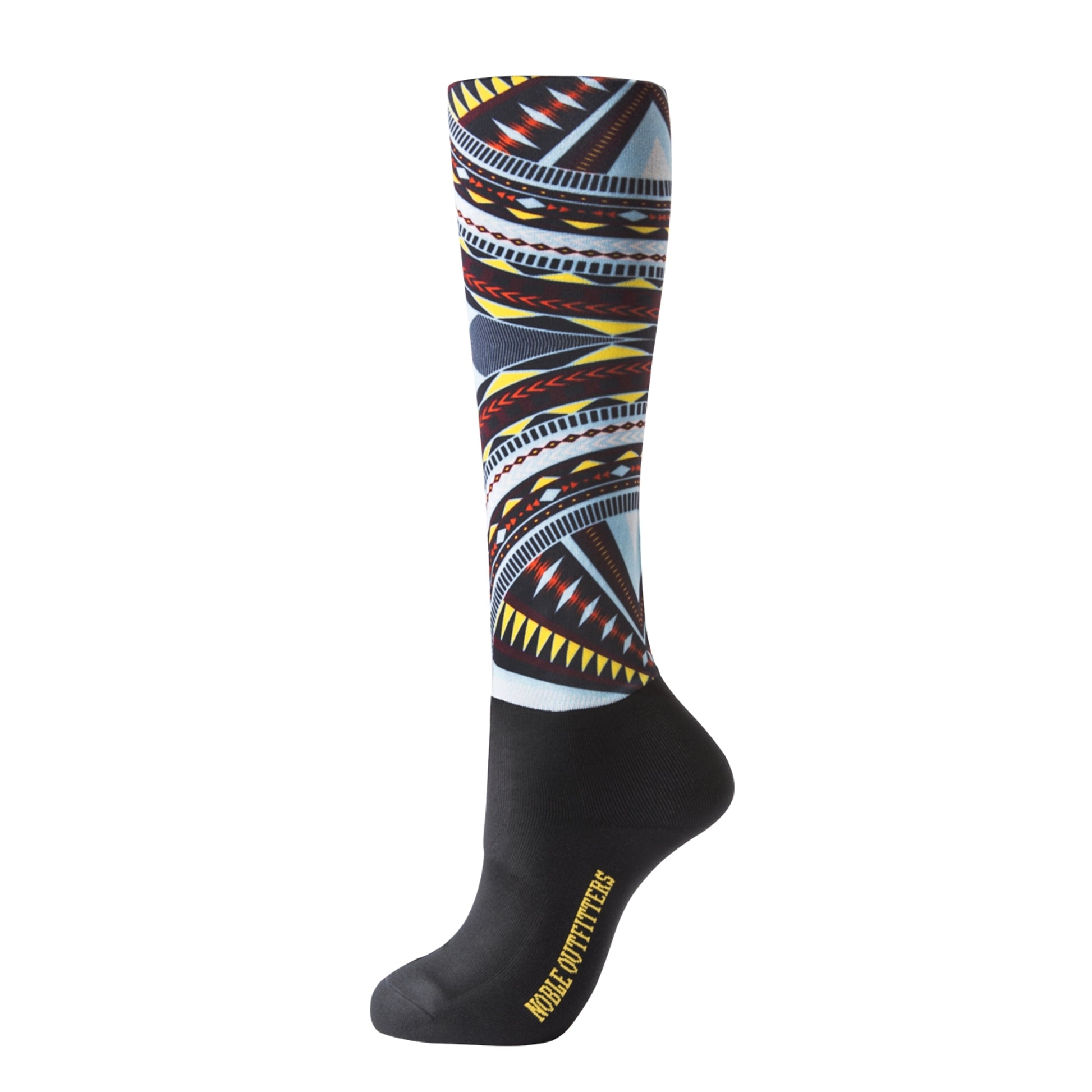 Noble Equestrian Over the Calf Peddies- Women's Print