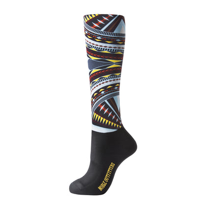 Noble Equestrian Over the Calf Peddies- Women's Print