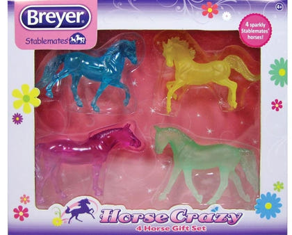 Breyer Stablemates Horse Crazy Gift Set