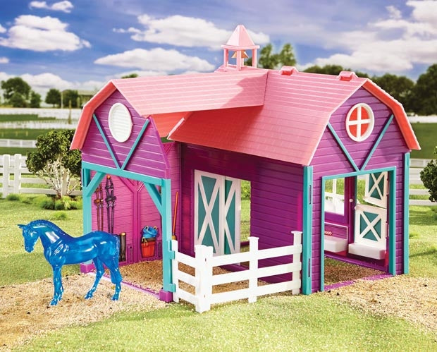 Breyer Stablemates Horse Crazy Barn