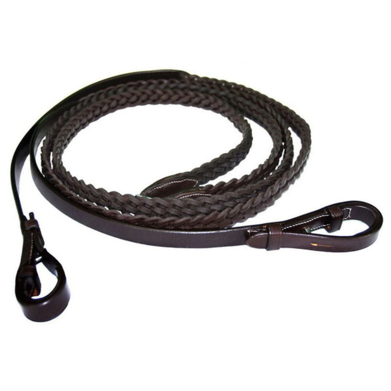 Exselle Elite Plaited Leather Reins
