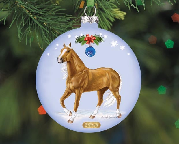 Breyer American Quarter Horse Artist Signature 2014 Holiday Ornament