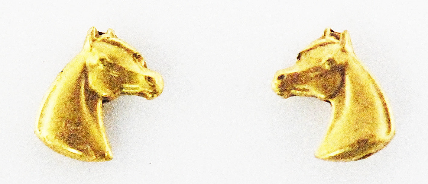 Finishing Touch Arabian Horse Head Earrings