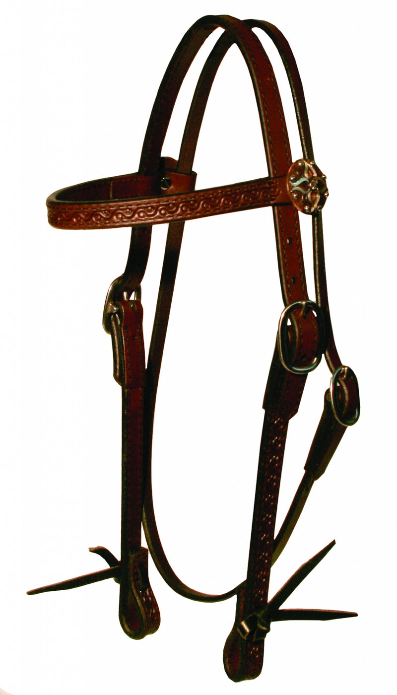 Circle Y Daisetta Browband Headstall