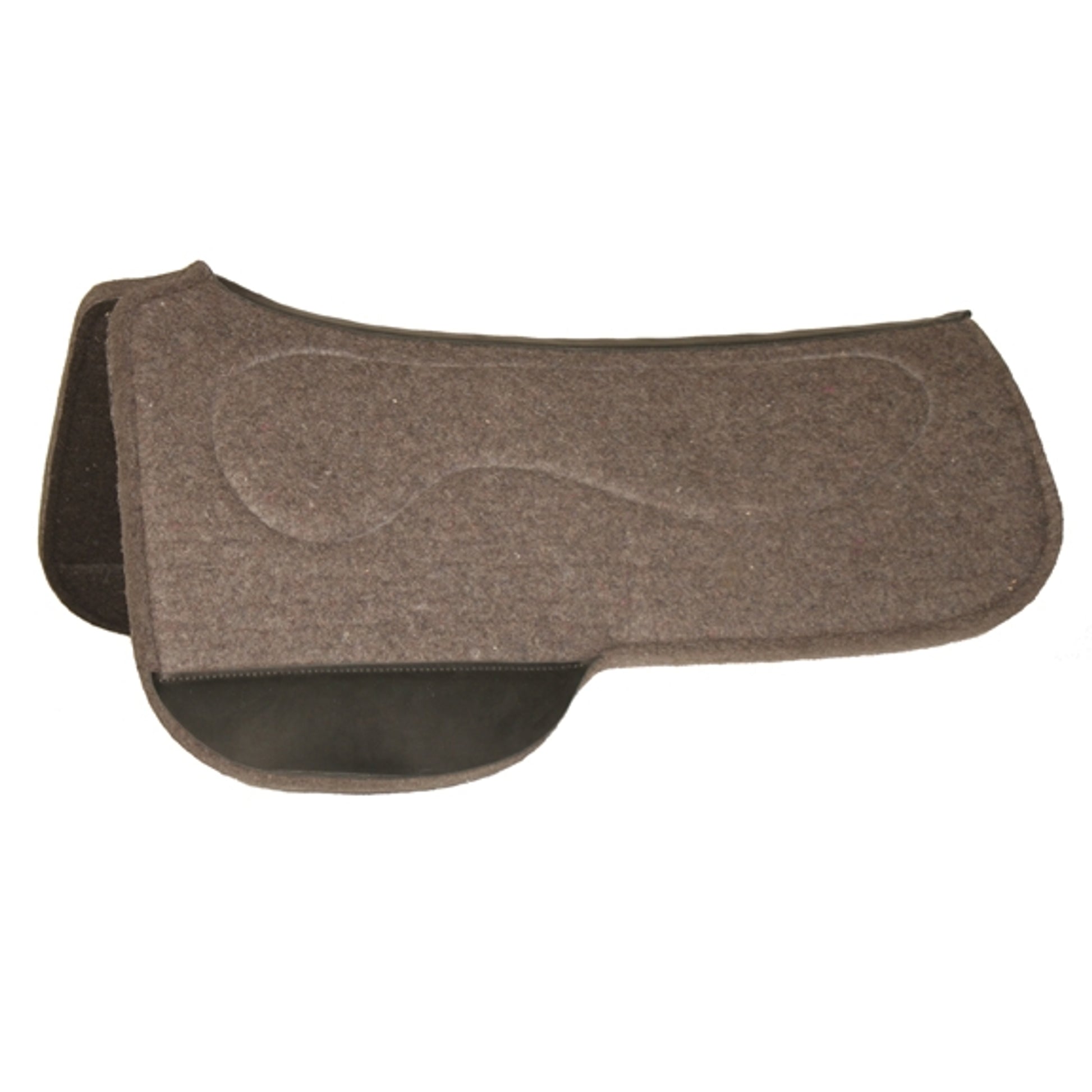 Circle Y Drop Rig Full Tacky-Tack Bar Liner Wool Felt Pad - Grey
