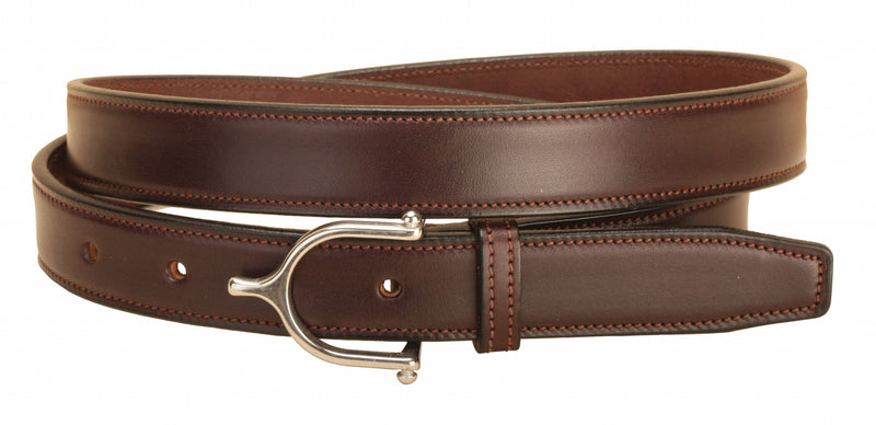 Tory Leather English Spur Buckle Belt