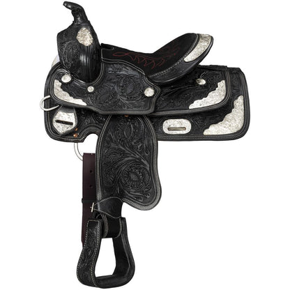 King Series Youth McCoy Trail Saddle with Silver