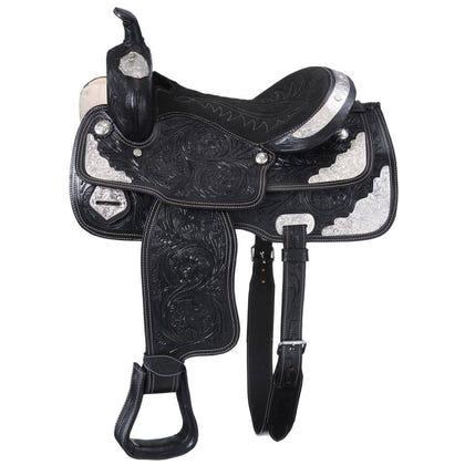 King Series Mccoy Trail Saddle With Silver
