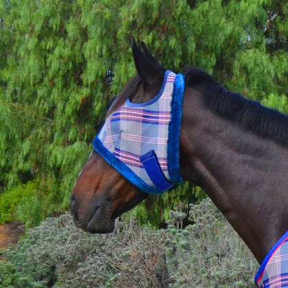 Kensington Fly Mask with Fleece Trim