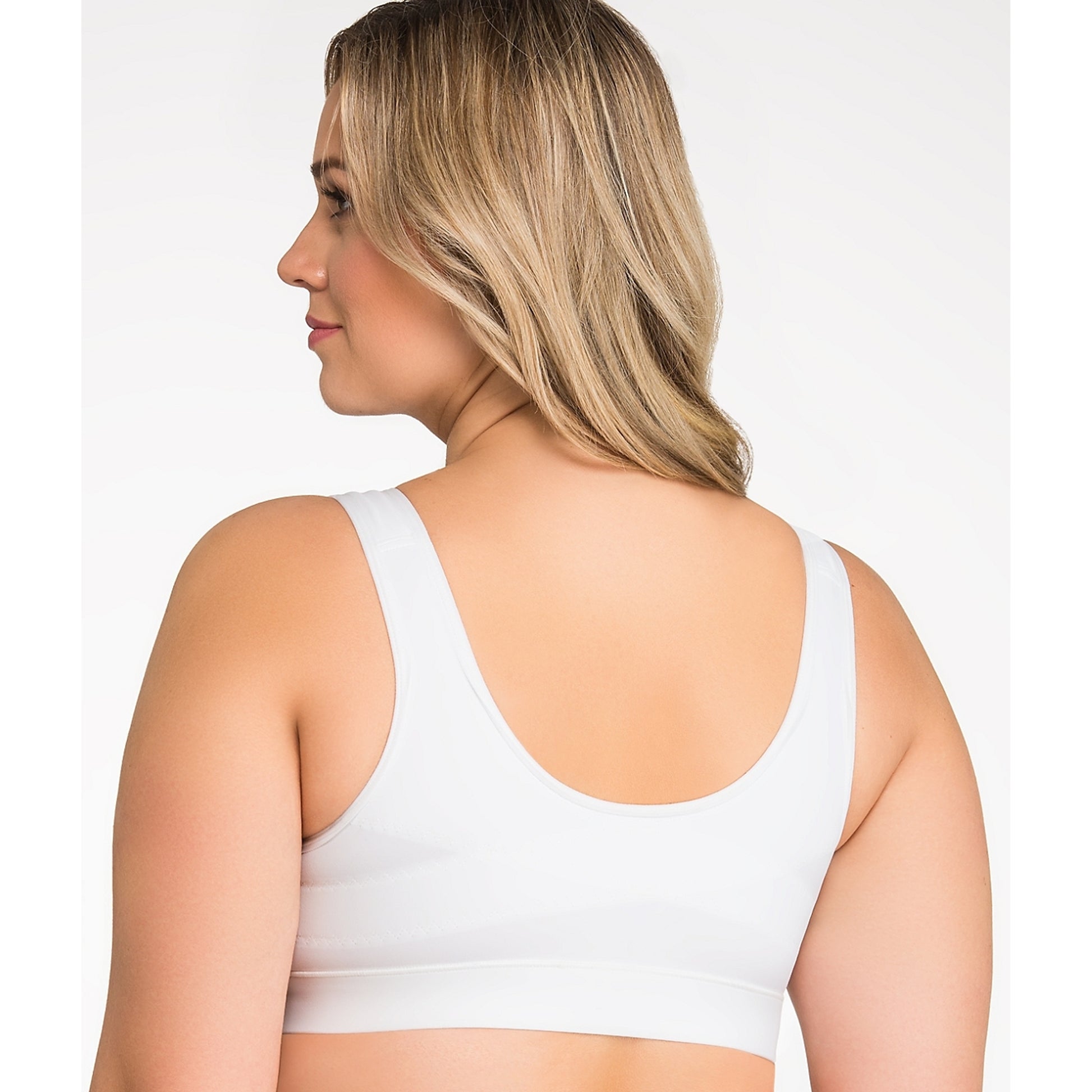 ENELL Lite Low Impact Equestrian Sports Bra Ecru 2