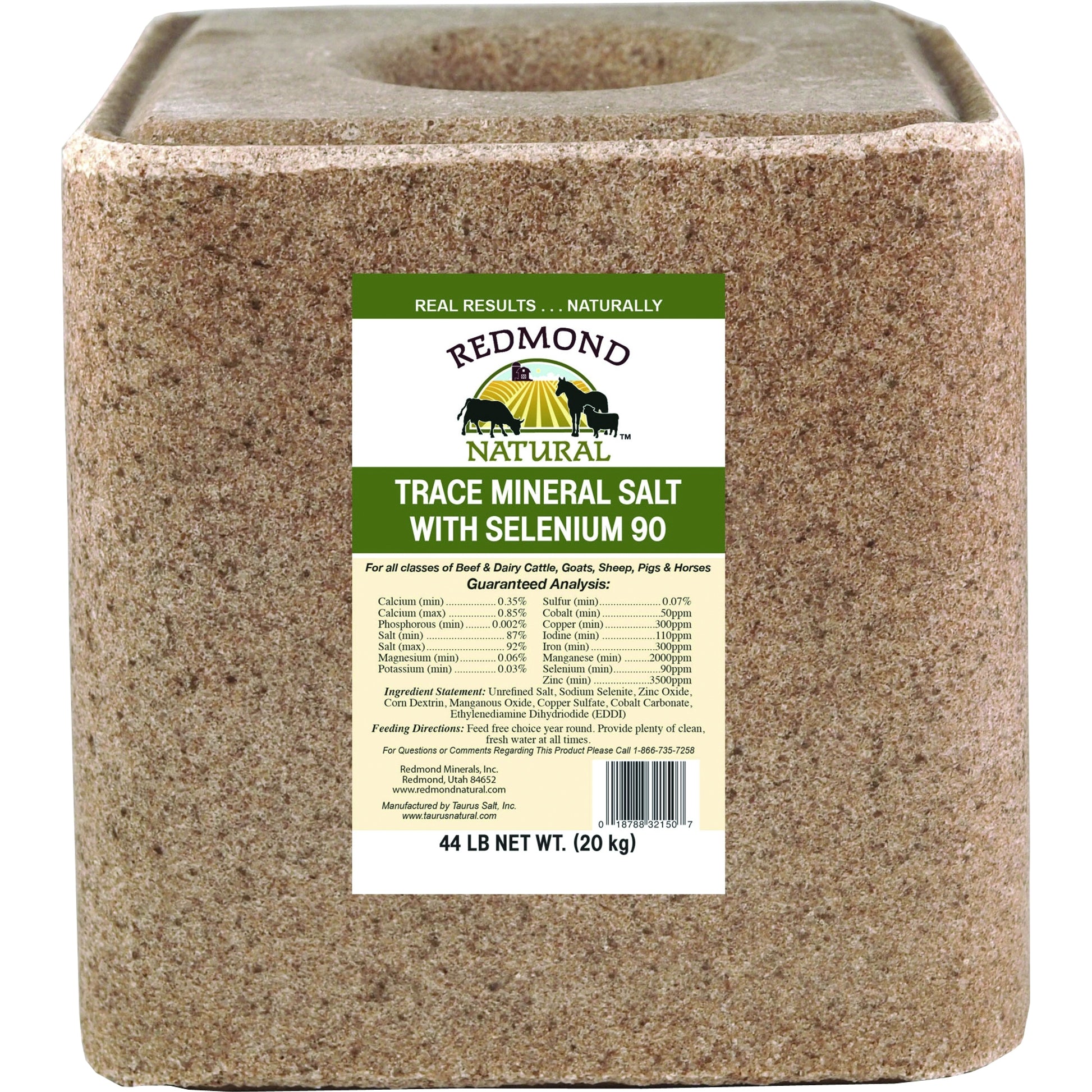 Redmond Trace Mineral Salt With Selenium 90