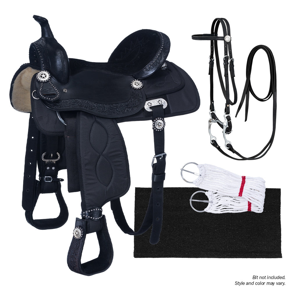 Eclipse by Tough1 Pro Trail Saddle Package
