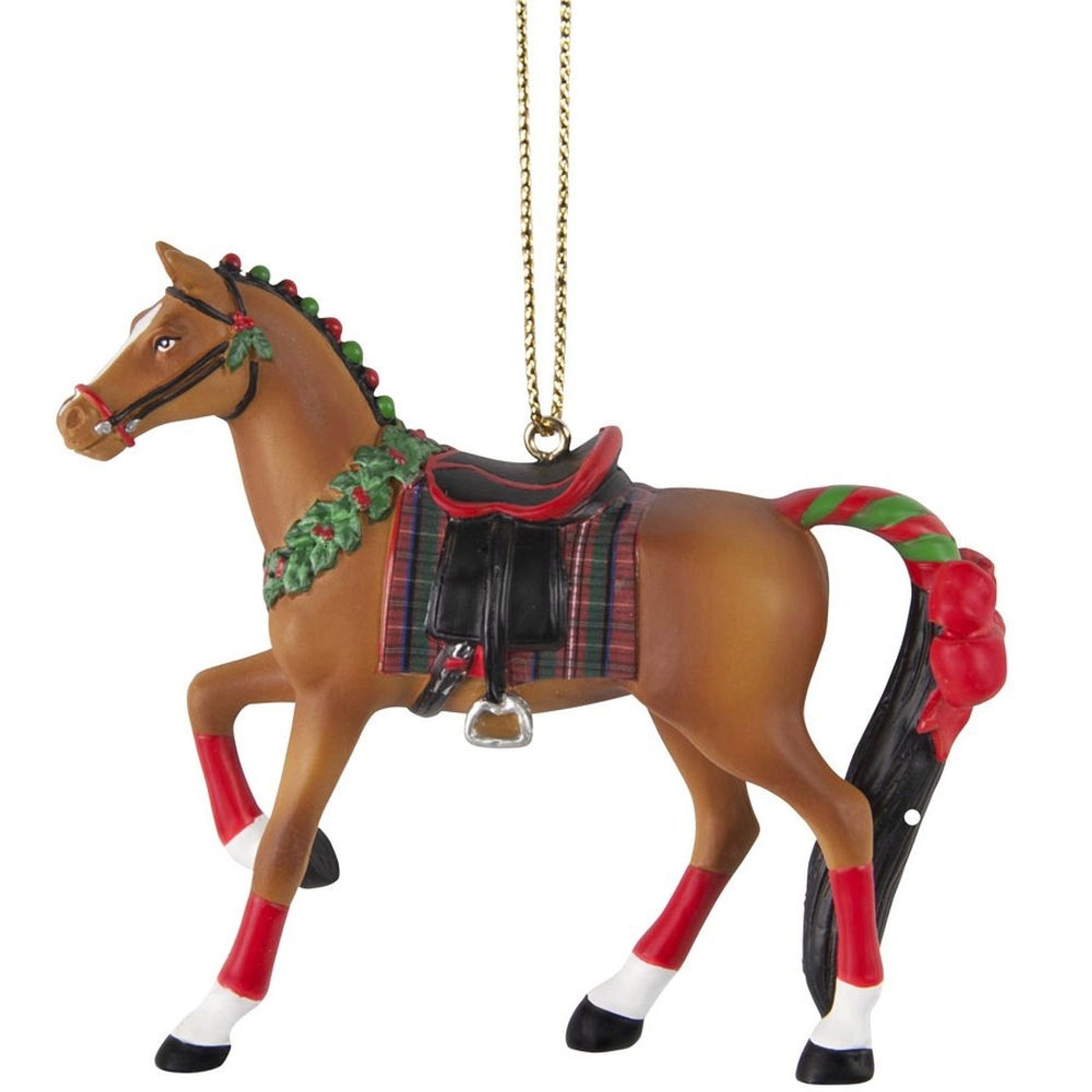 The Trail Of Painted Ponies English Holiday Horse Ornament