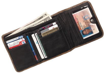 AMERICAN WEST Amber Waves Small Ladies' Tri-fold Wallet