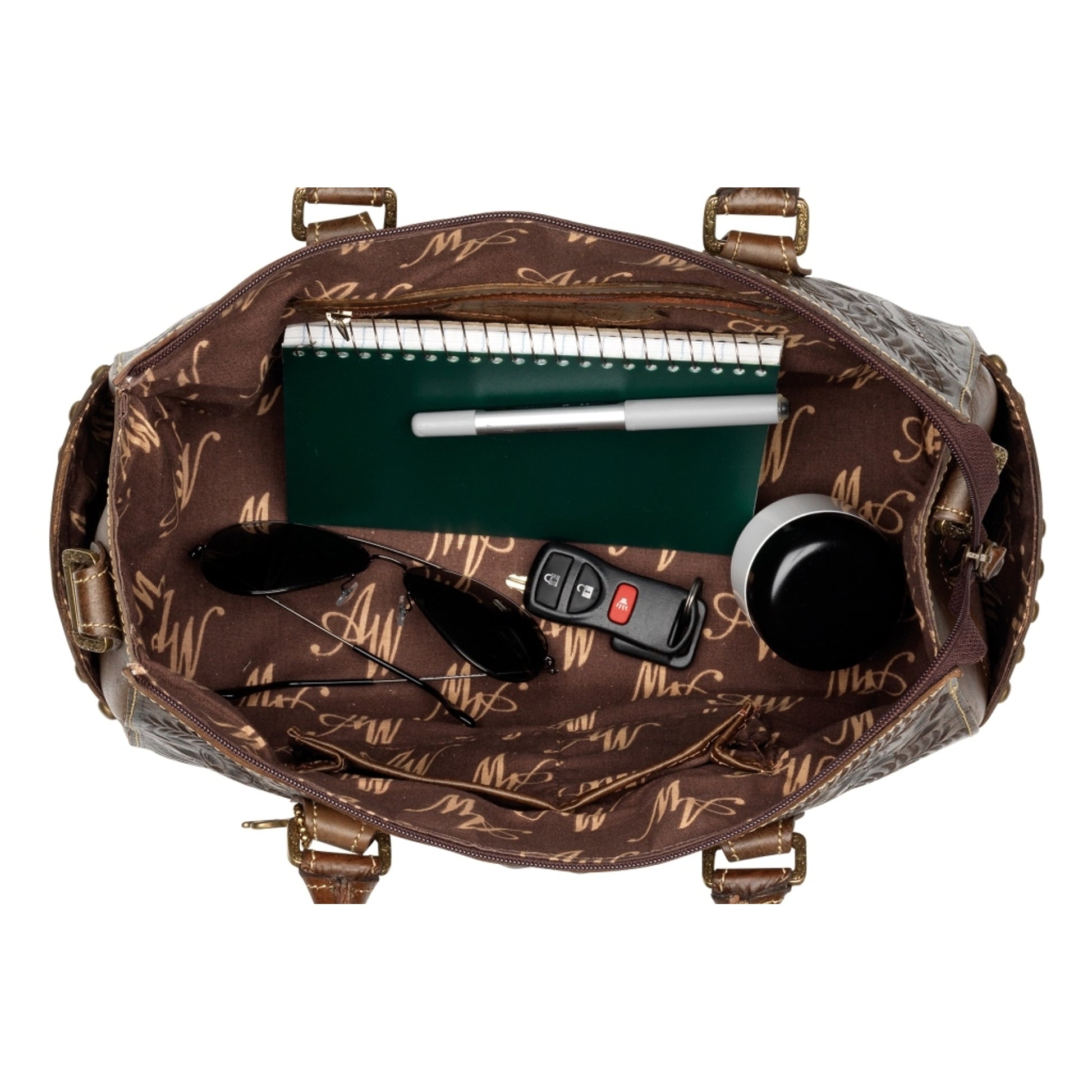 AMERICAN WEST Amber Waves Zip-top Satchel