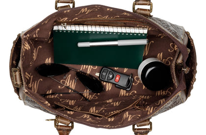 AMERICAN WEST Amber Waves Zip-top Satchel