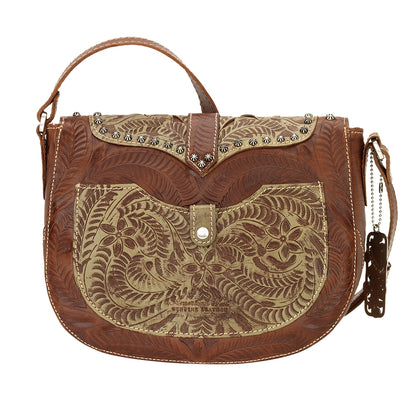 AMERICAN WEST Blazing Saddle Crossbody Bag - Dusty Rose