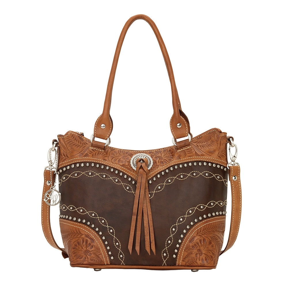 AMERICAN WEST Chestnut Ridge Convertible Zip-Top Bucket Tote
