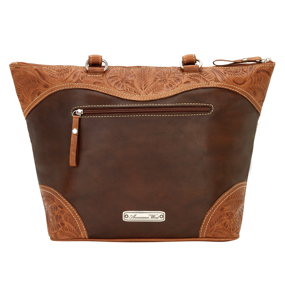 AMERICAN WEST Chestnut Ridge Zip-Top Bucket Tote