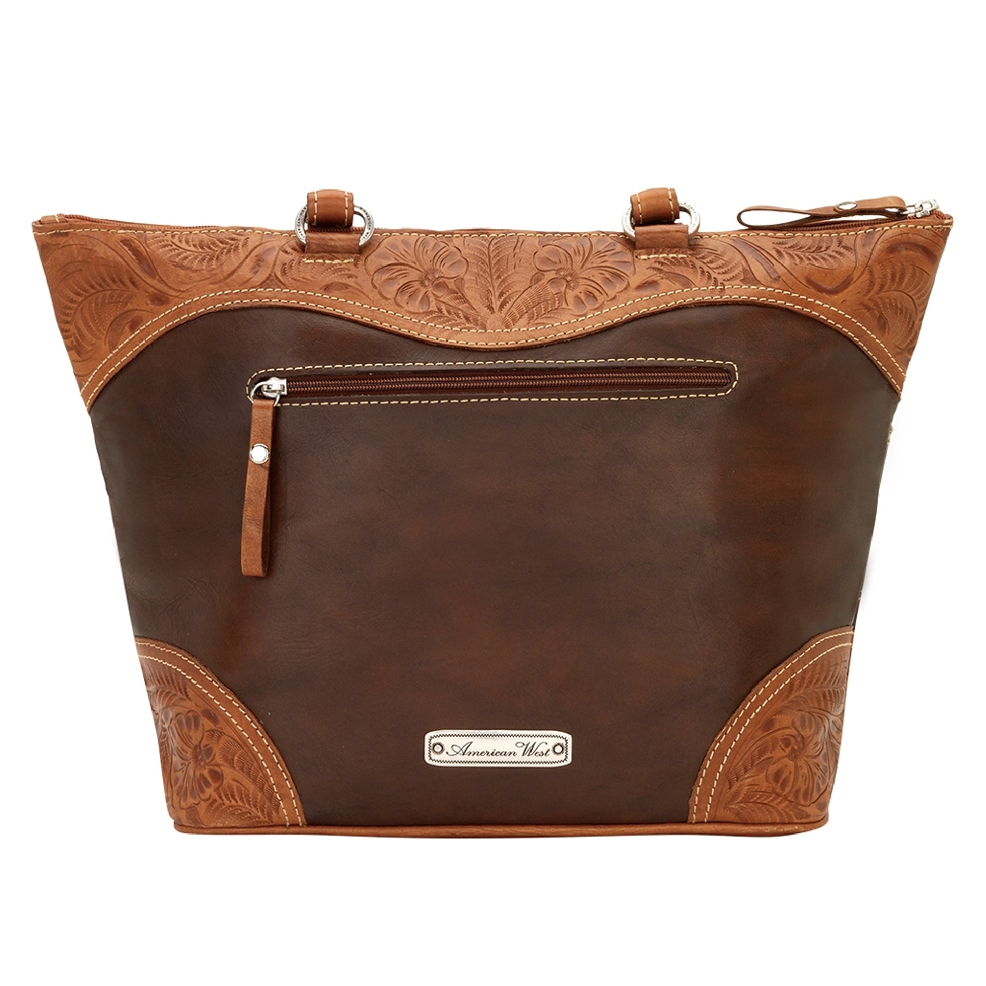 AMERICAN WEST Chestnut Ridge Zip-Top Bucket Tote
