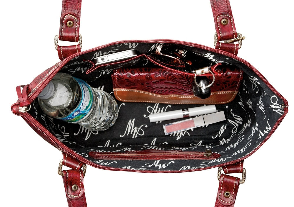 AMERICAN WEST Chestnut Ridge Zip-Top Bucket Tote