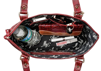 AMERICAN WEST Chestnut Ridge Zip-Top Bucket Tote