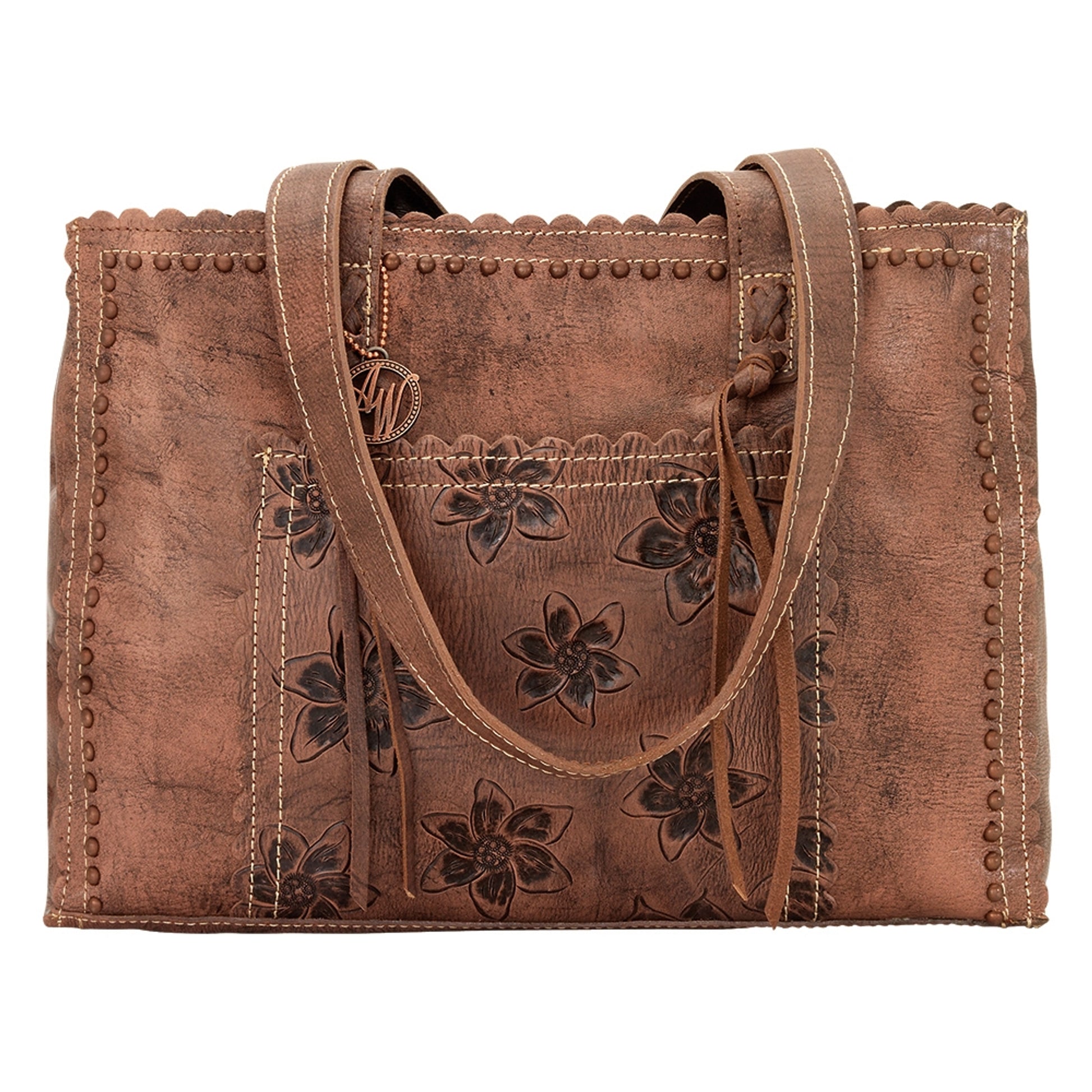 AMERICAN WEST Flower Child Shopper Tote - Dusty Rose