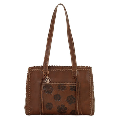 AMERICAN WEST Flower Child Shopper Tote - Dusty Rose