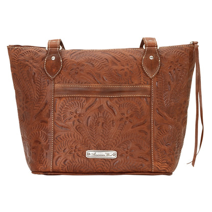 AMERICAN WEST Lady Lace Zip Top Bucket Tote