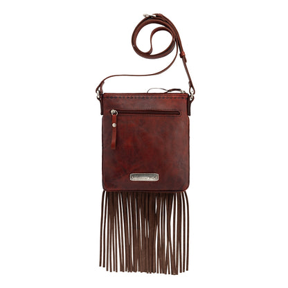 AMERICAN WEST Moon Dancer Crossbody Bag/Wallet - Rose/Sand